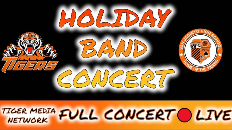 Holiday Band Concert - LIVE SJHS 12.9.21