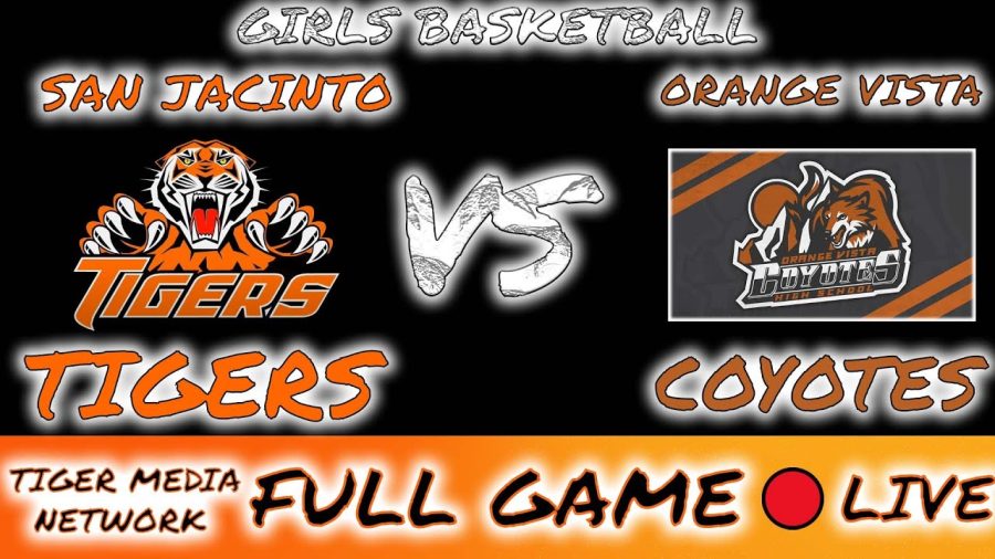San Jacinto Tigers vs. Orange Vista Coyotes - LIVE Girls Basketball 12.2.21