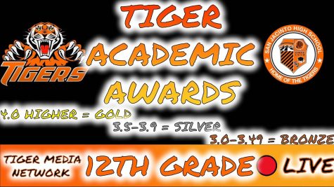 Tiger Academic Awards 12th Grade - LIVE SJHS 12.8.21