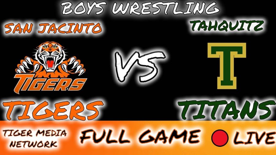 San Jacinto Tigers VS. Tahquitz Titans - LIVE Boys Wrestling 12.15.21
