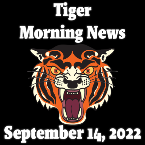 September 14, 2022- Morning Announcements
