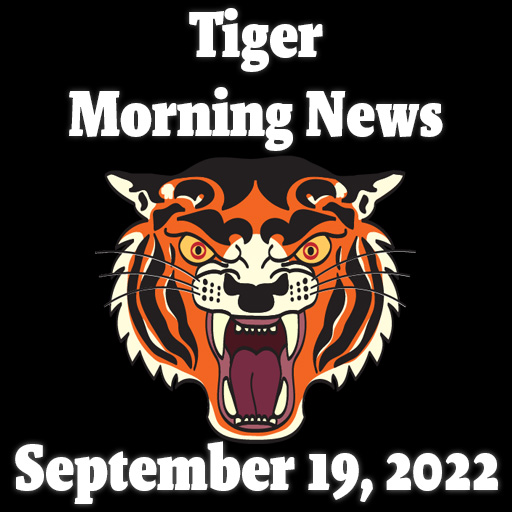 September 19, 2022- Morning Announcements