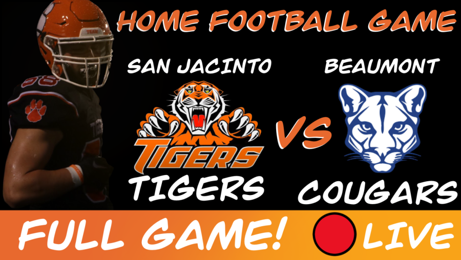 San+Jacinto+Tigers+VS.+Beaumont+Cougars+Football+Game+-+LIVE