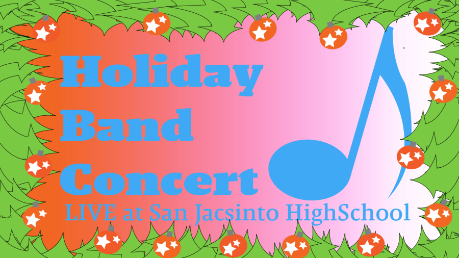 San Jacinto High School Holiday Band Concert- LIVE