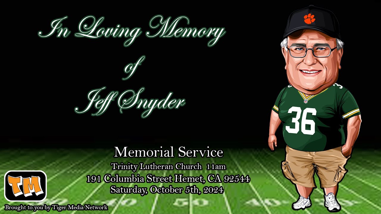 Snyder Memorial Service